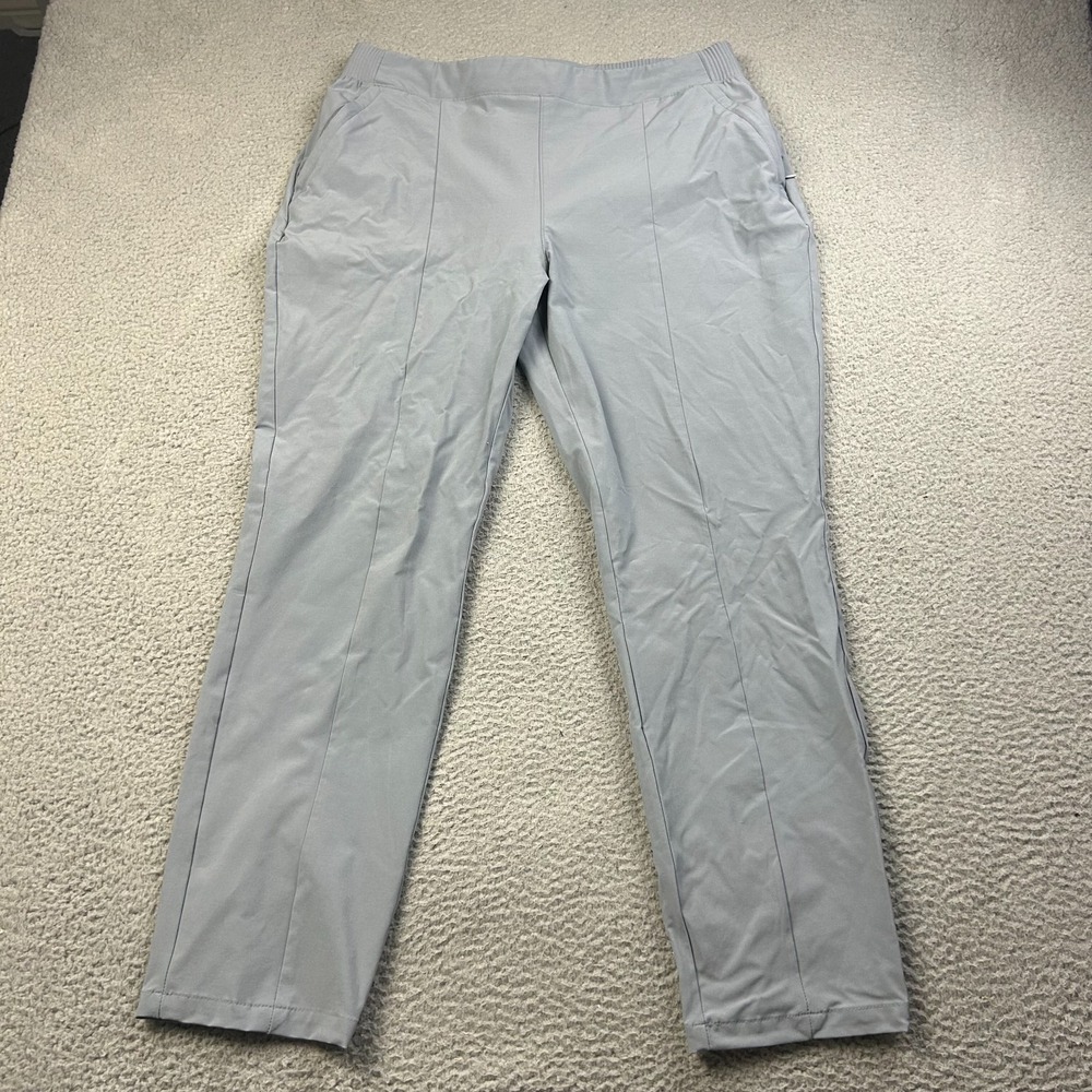Columbia Womens PFG All Seasons Pull On Hiking Pants UPF 50 Gray Stretch Large